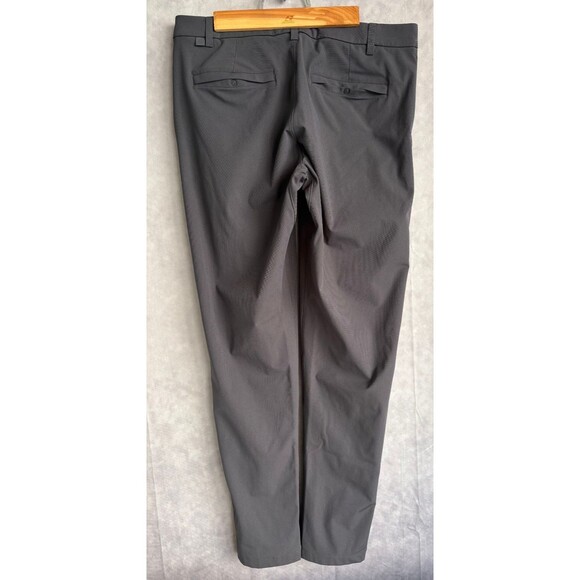 Lululemon Men's Chino Dress Pants Size 34 Charcoal Gray EUC - Picture 5 of 9